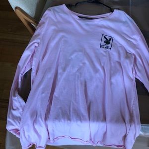 Pink Playboy by Pacsun long sleeve